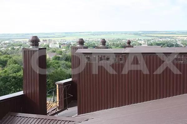Коллективная коаксиальная система дымоудаления Коракс ф 250/350 мм